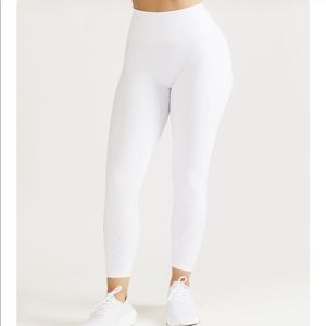 Alphalete pulse surge white leggings